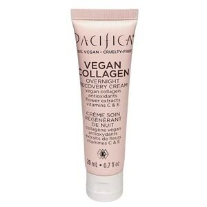 Pacifica Vegan Collagen‎ Overnight Recovery Cream .7fl.oz / 20ml NEW SEALED